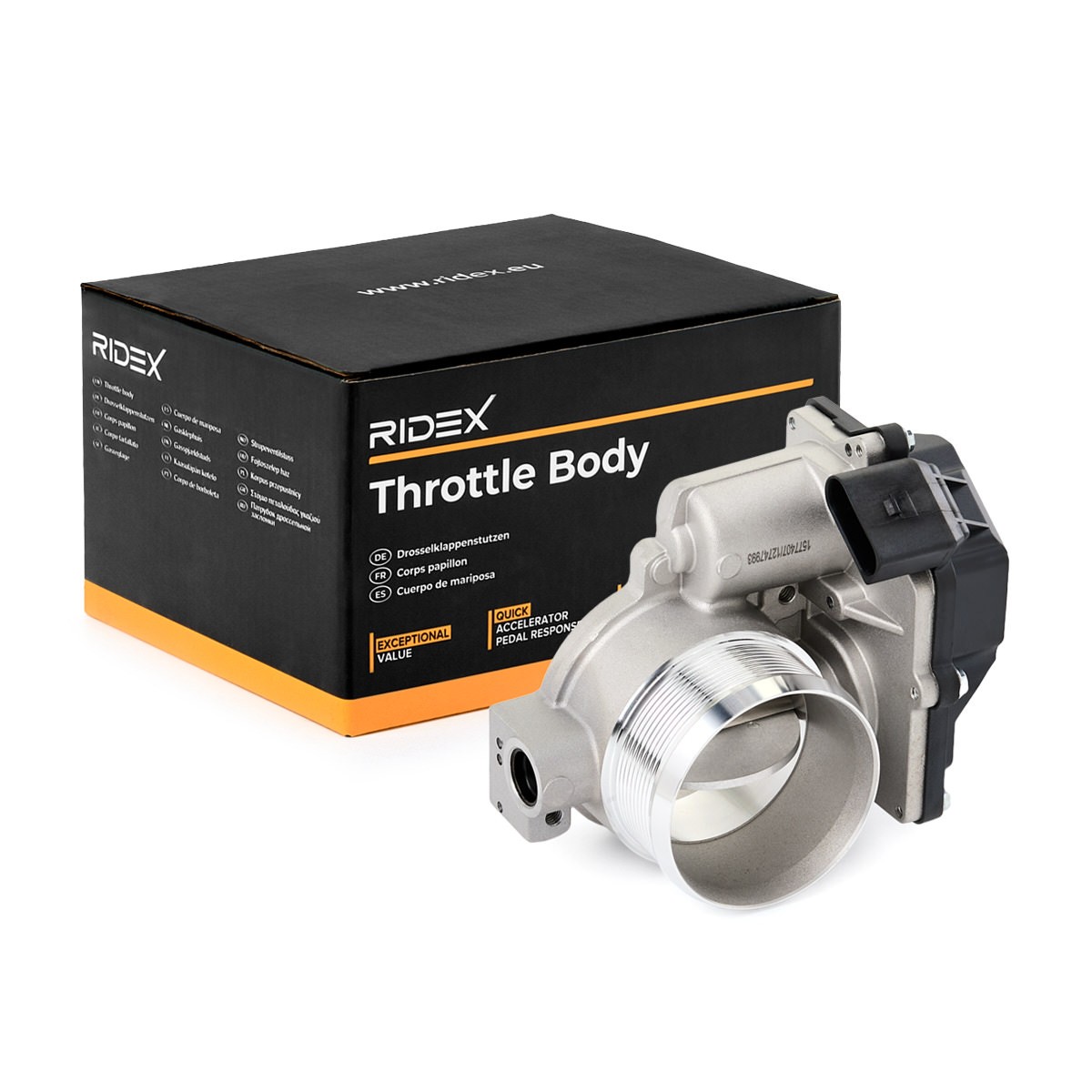 RIDEX Throttle body Article number: 158T0189 cheaply