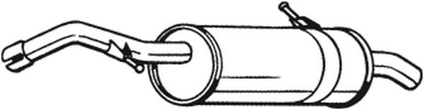 VEGAZ Rear silencer Article number: CS-250 cheaply