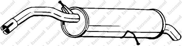 VEGAZ Rear silencer Article number: CS-273 cheaply