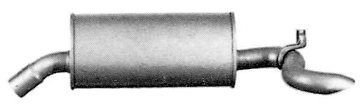 VEGAZ Rear silencer Article number: OS-222 cheaply