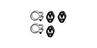 VEGAZ Exhaust mounting kit Article number: RA-150 cheaply