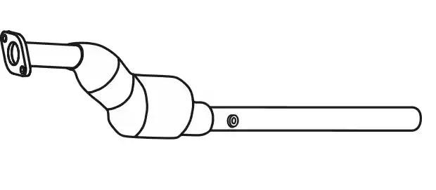 VEGAZ Catalytic converter Article number: RK-320 cheaply