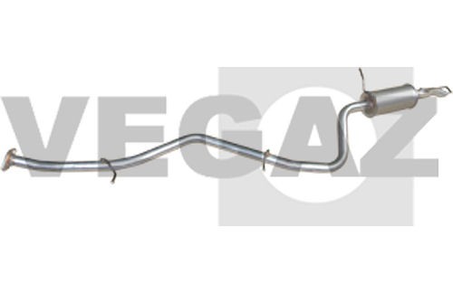 VEGAZ Rear silencer Article number: TS-456 cheaply
