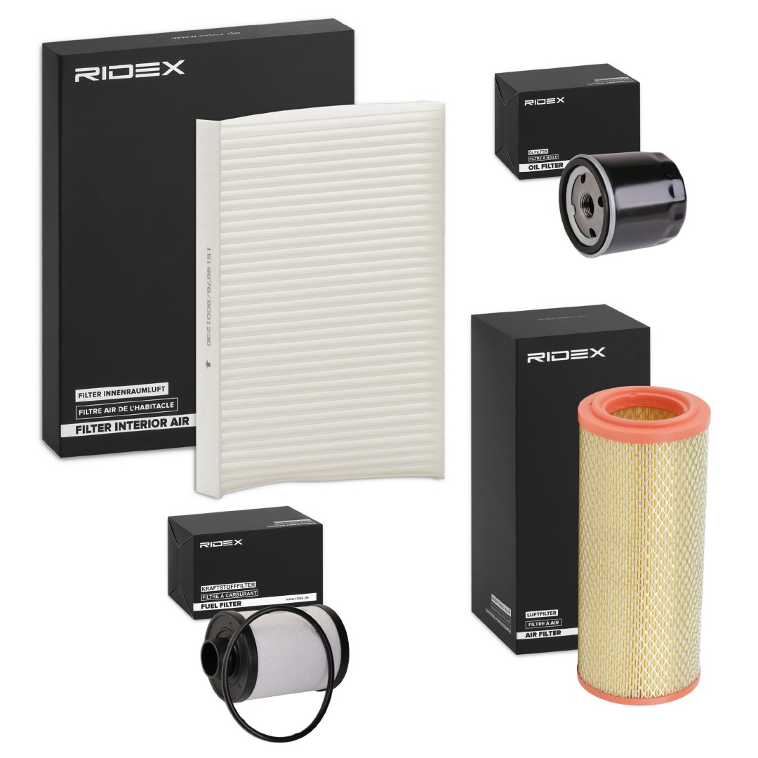 RIDEX Filter-komplekt Artikli number: 4055F0151 soodsalt