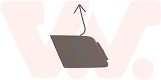 VAN WEZEL 5746587 Flap, tow hook TIGUAN 1.4 TSI 150 PS Petrol 2018