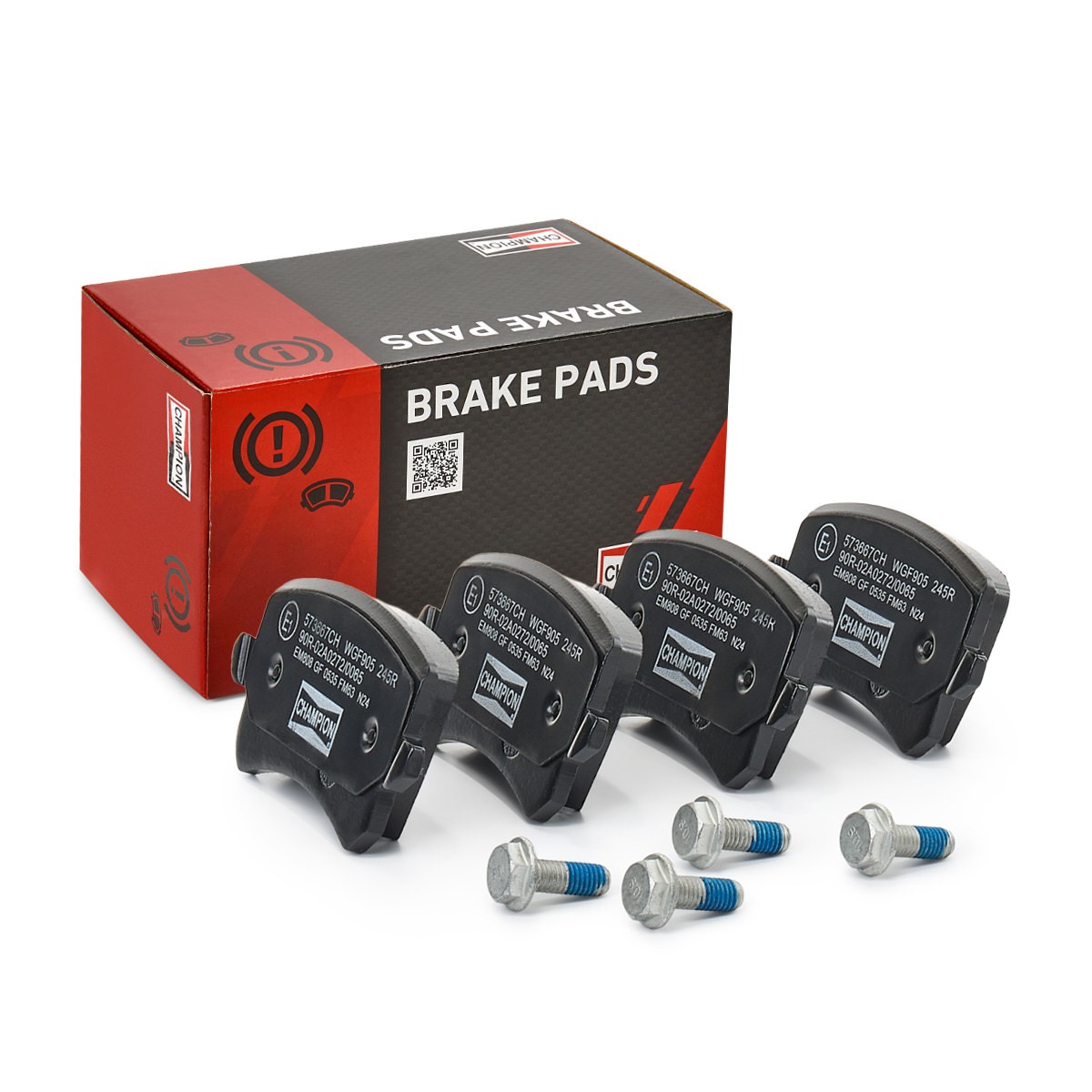 CHAMPION Brake pad set Article number: 573667CH cheaply