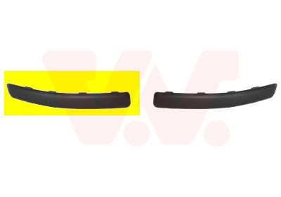 VAN WEZEL 1709582 Bumper moulding PANDA 1.3 D Multijet (169.AXC1A) 70 PS Diesel