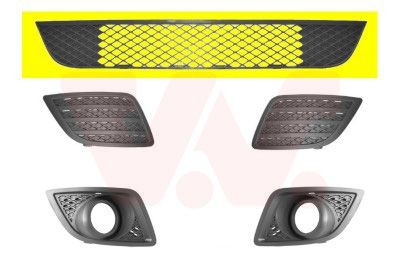 VAN WEZEL Bumper grill Article number: 1806590 cheaply