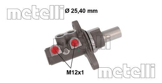 METELLI Brake master cylinder Article number: 05-0878 cheaply
