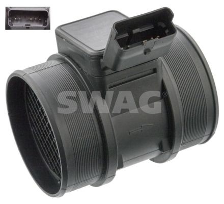 SWAG Mass air flow sensor Article number: 64 10 2506 cheaply