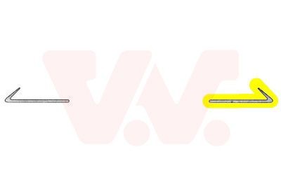 VAN WEZEL 3031581 Bumper moulding C-Class C 200 2.0 (202.020) 136 PS Petrol 2000
