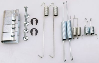 DENCKERMANN B160022 Toebehoren, remschoen BALENO 1.3 i 16V (SY413) 85 PK Benzine 2009