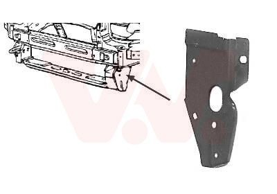 VAN WEZEL Chassis leg Article number: 3734685 cheaply