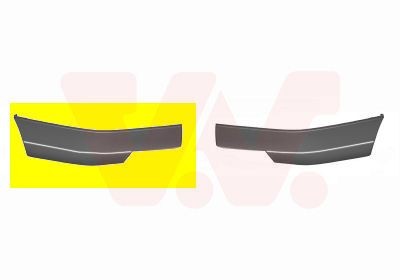 VAN WEZEL 3763584 Bumper moulding VECTRA 1.6 i Cat (F68, M68) 75 PS Petrol 1995