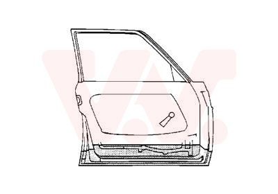 VAN WEZEL Door, body Article number: 3770272 cheaply