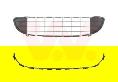 VAN WEZEL 4060480 Bumper moulding 407 2.0 Bioflex 140 PS Petrol/Ethanol 2011