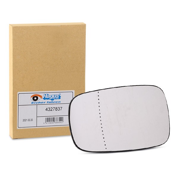 VAN WEZEL Mirror Glass, outside mirror Article number: 4327837 cheaply