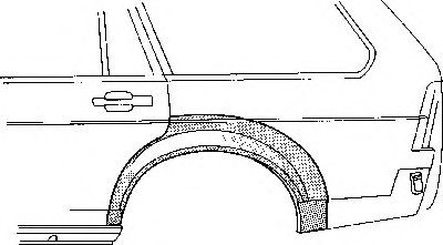 VAN WEZEL Sidewall Article number: 5831147 cheaply