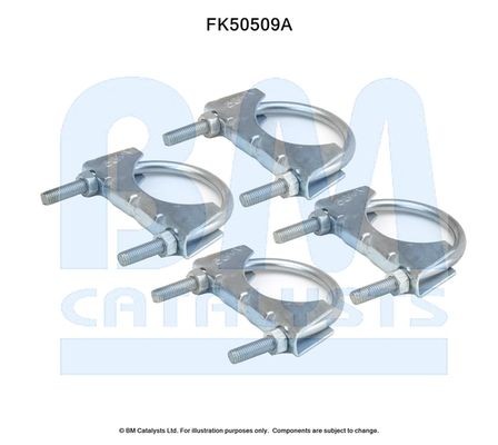 BM CATALYSTS Mounting Kit, exhaust pipe Article number: FK50509 cheaply