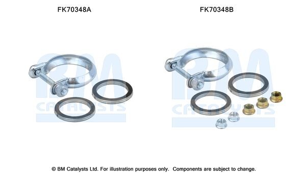 BM CATALYSTS Kit montaggio, Tubo gas scarico Numero articolo: FK70348 poco costoso