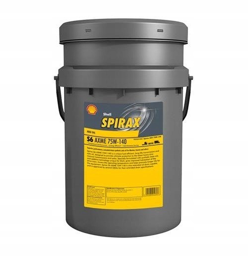 SHELL Gearolie Spirax, S6 AXME Varenummer: 550027947 billige