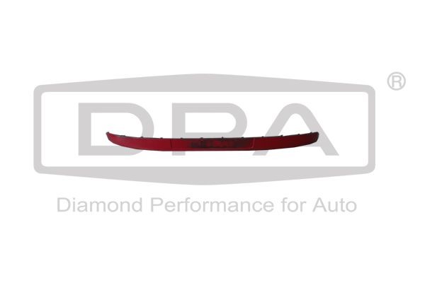 DPA 88070739202 Bumper moulding CADDY 1.4 75 PS Petrol 2015