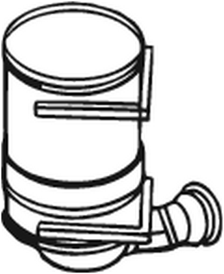 BOSAL Catalytic converter Article number: 099-123 cheaply