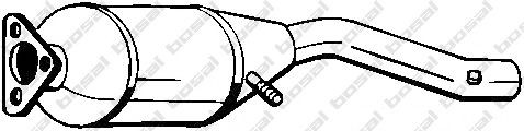 BOSAL Catalytic converter Article number: 099-654 cheaply