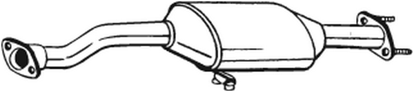 BOSAL Rear silencer Article number: 105-139 cheaply