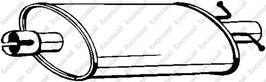 BOSAL Middle silencer Article number: 155-231 cheaply