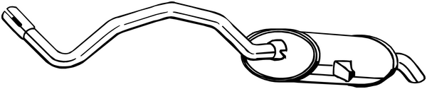 BOSAL Kesksummuti Artikli number: 283-203 soodsalt
