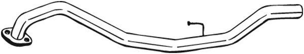 BOSAL Exhaust Pipe Article number: 440-095 cheaply