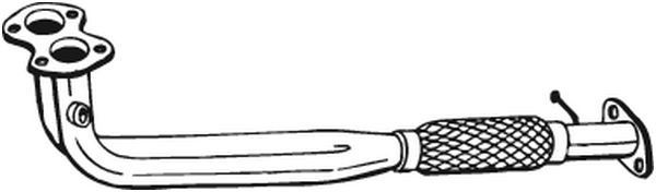 BOSAL Exhaust Pipe Article number: 823-835 cheaply