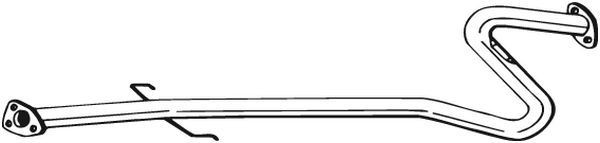 BOSAL Exhaust Pipe Article number: 851-357 cheaply