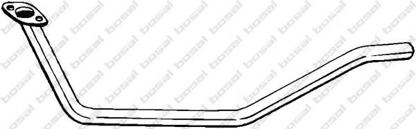 BOSAL Exhaust Pipe Article number: 883-961 cheaply