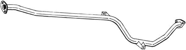 BOSAL Exhaust Pipe Article number: 945-275 cheaply