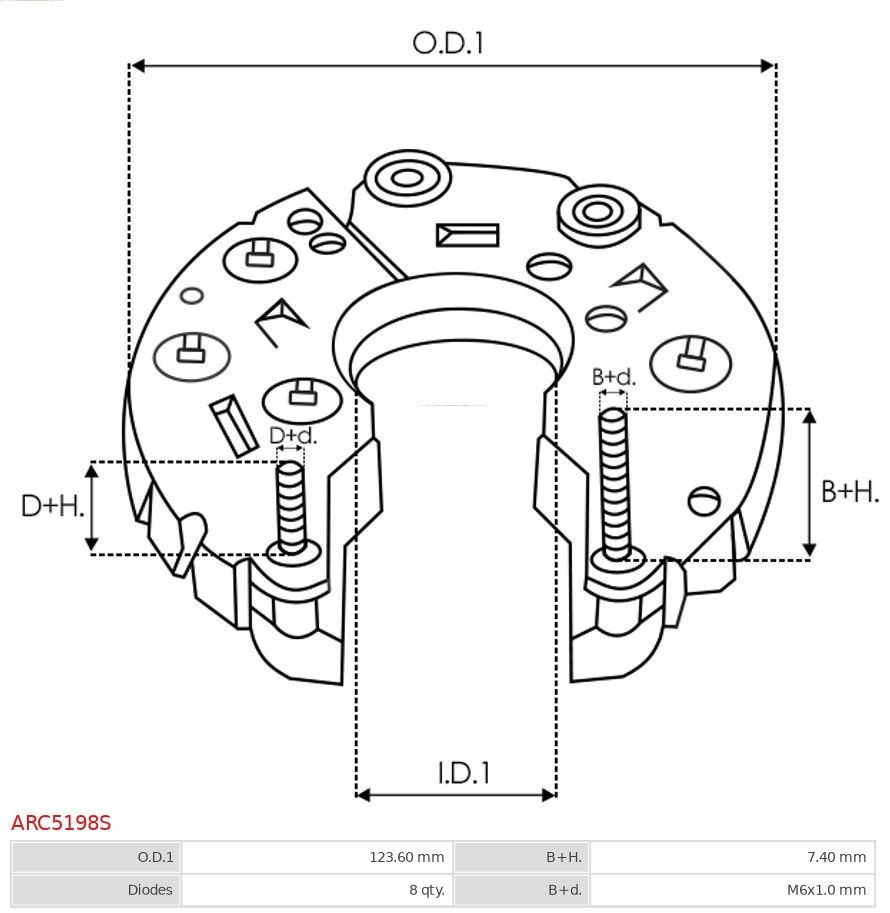AS-PL Alternator Article number: A4003PR3 cheaply