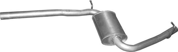 POLMO Middle silencer Article number: 01.28 cheaply