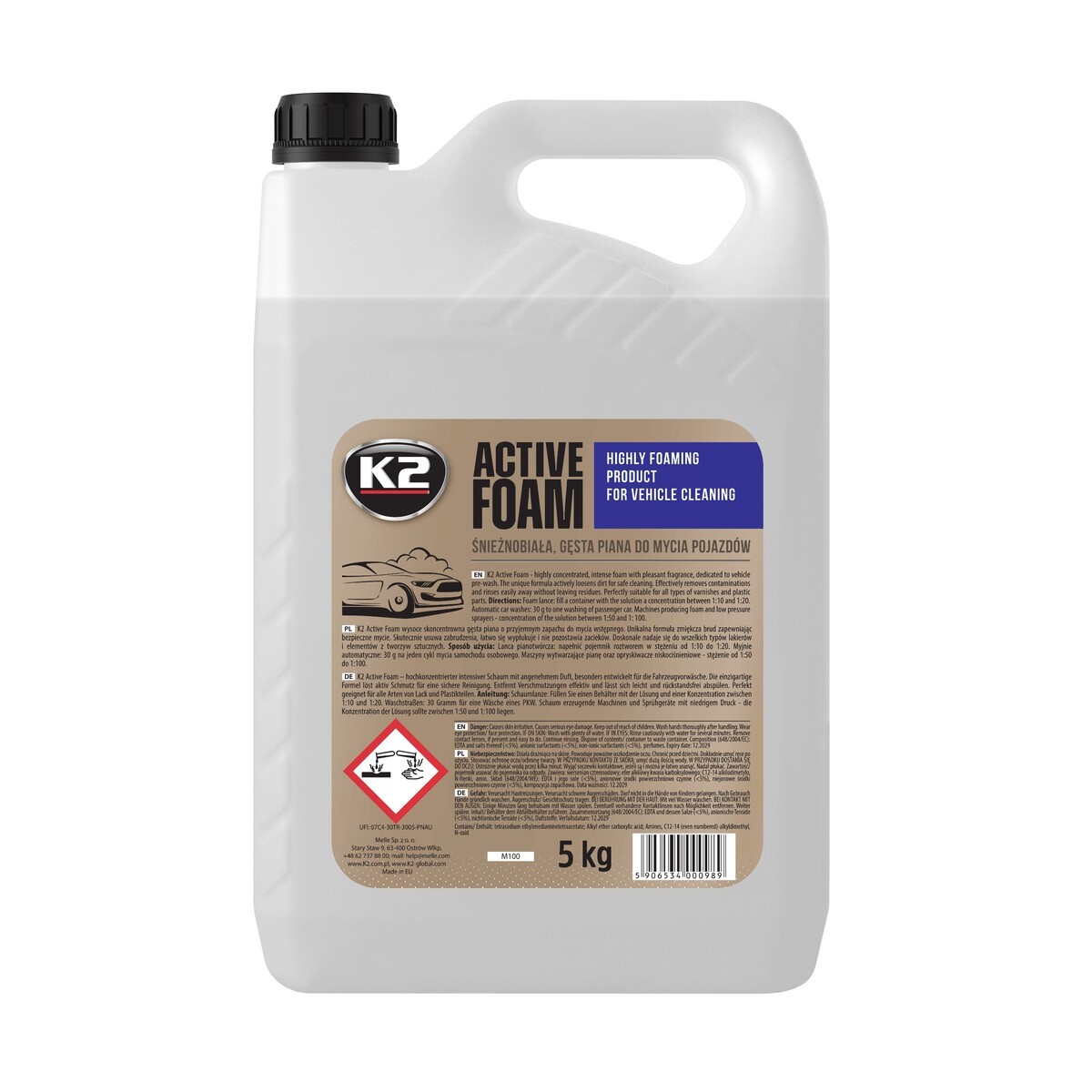 K2 Auto Shampoo Article number: M100 cheaply