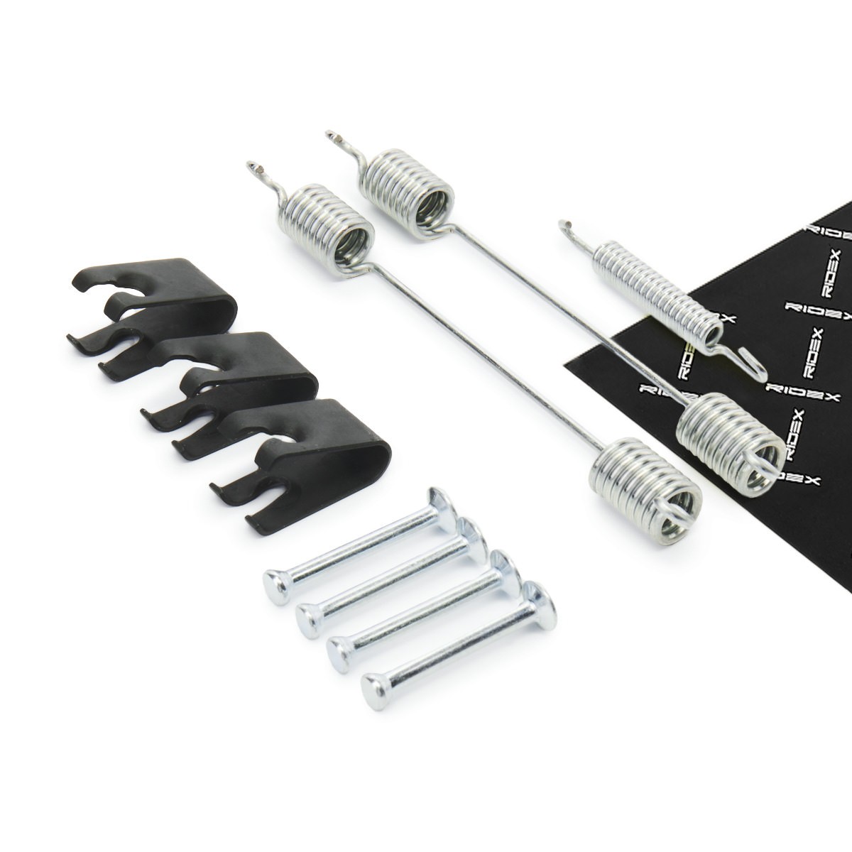 RIDEX 1502A0027 Accessory Kit, brake shoes FIORINO 1.3 JTD Multijet (225BXB1A, 225BXB11) 75 PS Diesel