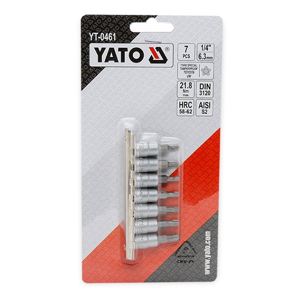 YATO Socket set Article number: YT-0461 cheaply