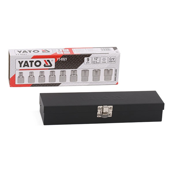YATO Socket set Article number: YT-0521 cheaply