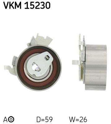 SKF Rola intinzator, curea distributie număr articol: VKM 15230 ieftin