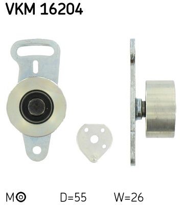 SKF Timing belt tensioner pulley Article number: VKM 16204 cheaply