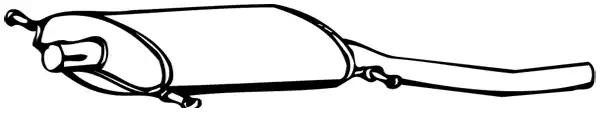 VEGAZ Rear silencer Article number: VS-94 cheaply