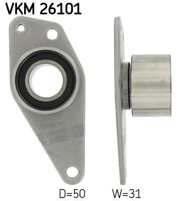 SKF Timing belt deflection pulley Article number: VKM 26101 cheaply