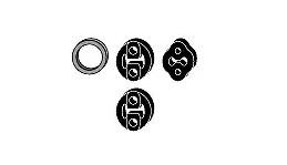 VEGAZ Exhaust mounting kit Article number: MZA-73 cheaply
