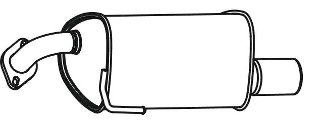 VEGAZ Rear silencer Article number: SAS-64 cheaply