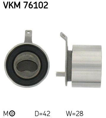 SKF Timing belt tensioner pulley Article number: VKM 76102 cheaply