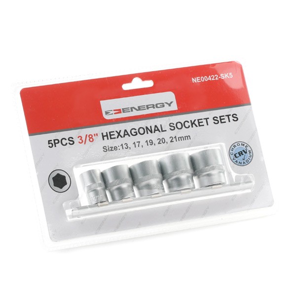 ENERGY Socket set Article number: NE00422-SK5 cheaply